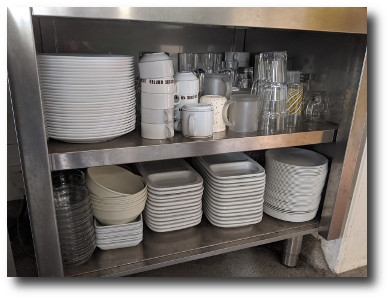 Plates, bowls, and cutlery