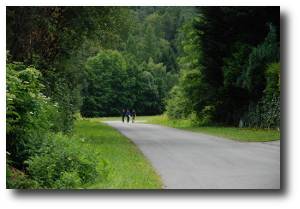 Road to the Helenenschacht settlement